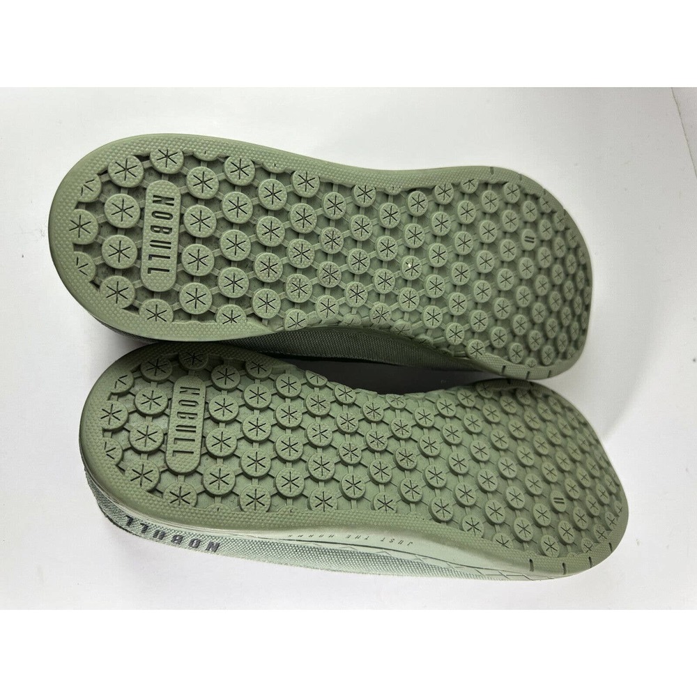 NoBull Forest Camo Canvas Mid Trainer Sneakers Green Shoes Men's 13 Rare HTF - Picture 11 of 15